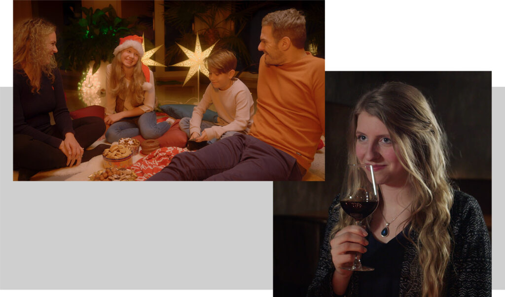 2 verschiedene Bilder zur Werbekampange